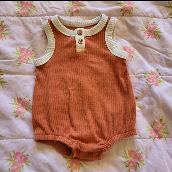 🤎SOLD🤎Bubble rompers cat and jack cotton on - Picture 6 of 7